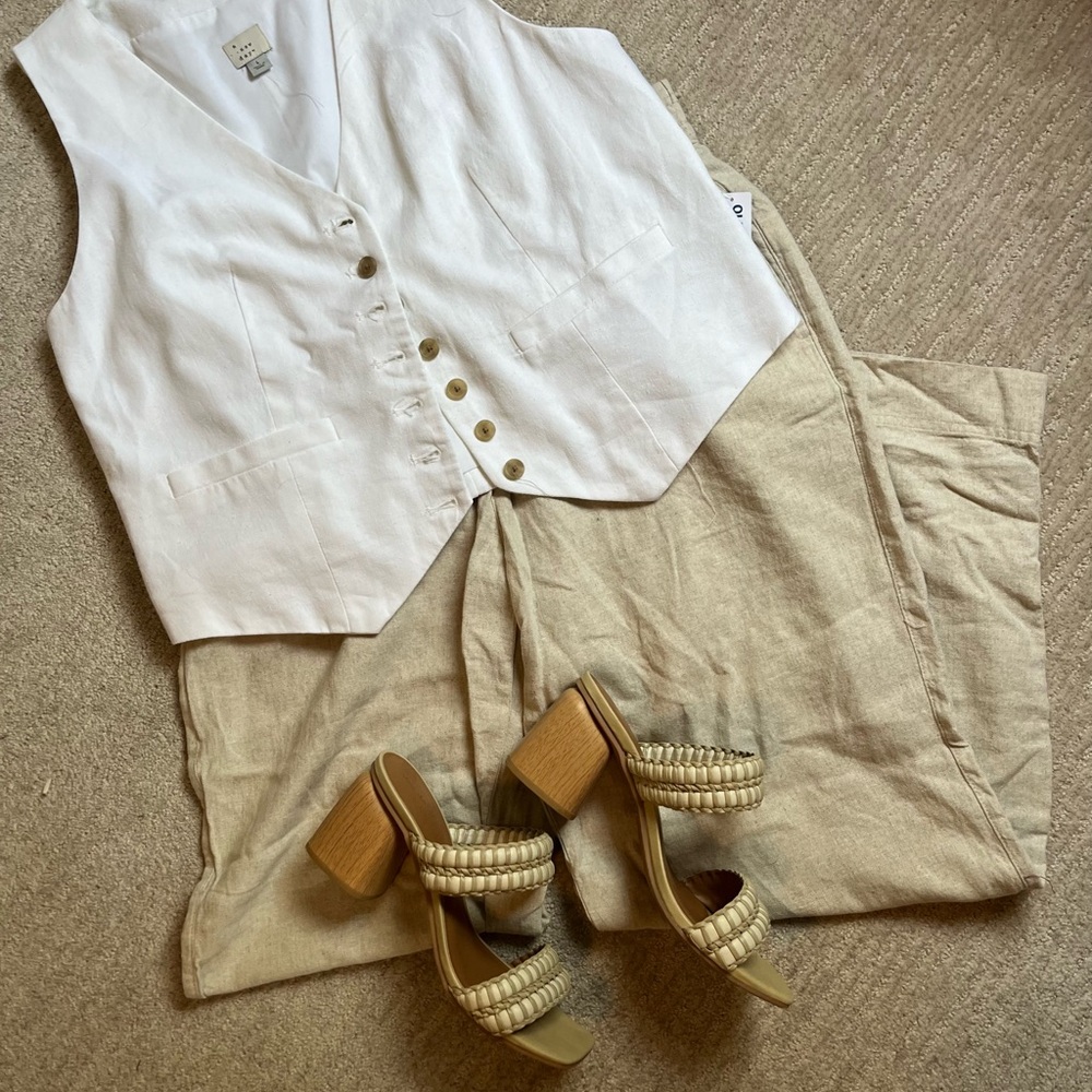 Old Navy Wide Leg Linen pants